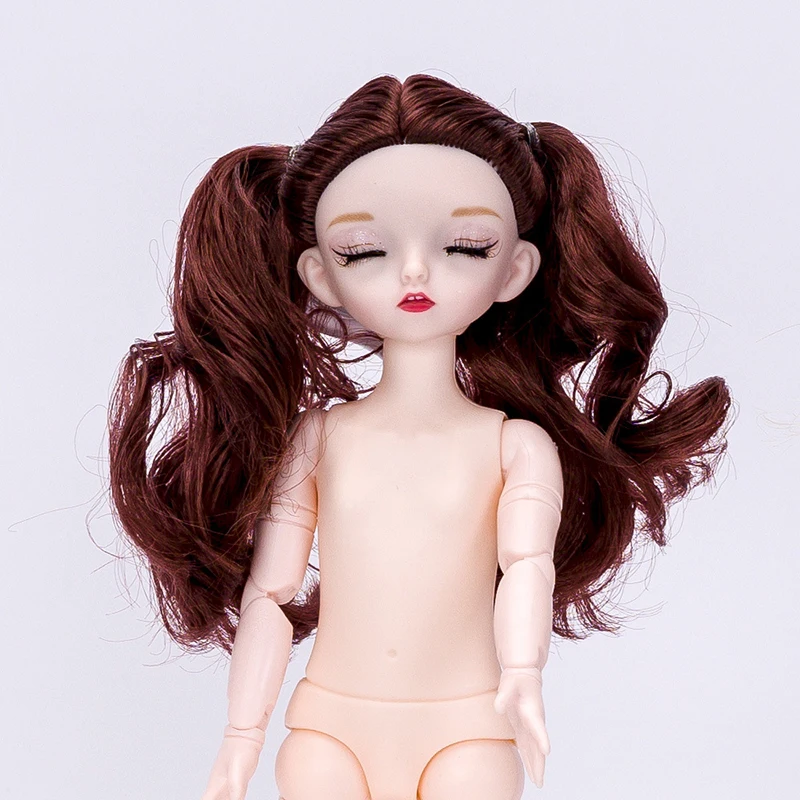 

30cm 12 Inch 22 Movable Joints 1/6 BJD Baby Cute Sleep Doll Body Play House Kids Toys for Girls Plastic Fashion Dolls DIY Gift