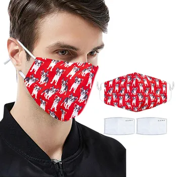

3D Reusable Washable Protective PM2.5 Filter Reusable Dust Face Cover Windproof Mouth Proof Outdoor mascaras Toiletry Kits