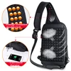 2022 New Crossbody Bag for USB charging Men Shoulder bag High-quality Messenger Bags Male Waterproof Short Trip Chest Bag Pack ► Photo 2/6