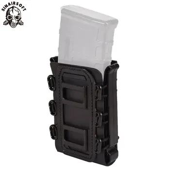 

SINAIRSOFT 7.62mm Molle Military Tactical Magazine Ambidextrous Modular Rifle Fast Mag Pouch Belt Mount Hunting Airsoft Gun Bag