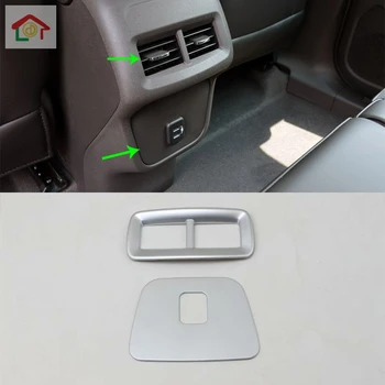 

For Chevrolet Equinox 2017 2018 2019 Car styling Rear air conditioning vent decorative frame air outlet trim strip Accessories