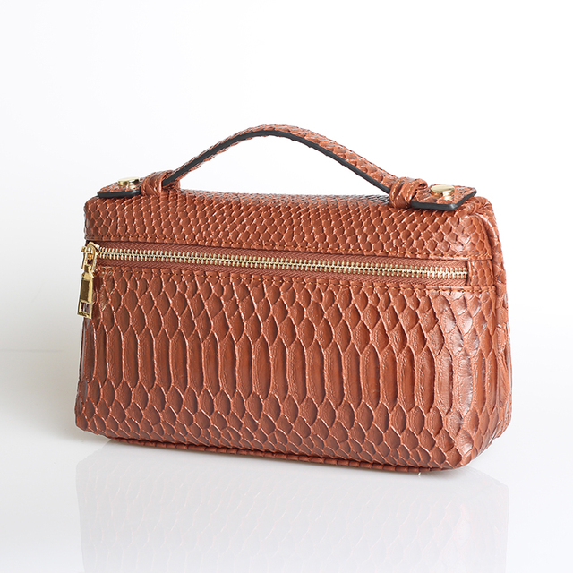 Fashion Designer Handbag Ostrich Pattern Portable Bag Clutch Bag 2022 Lady Hand Bag Purse Make Up Bag Trend Bag