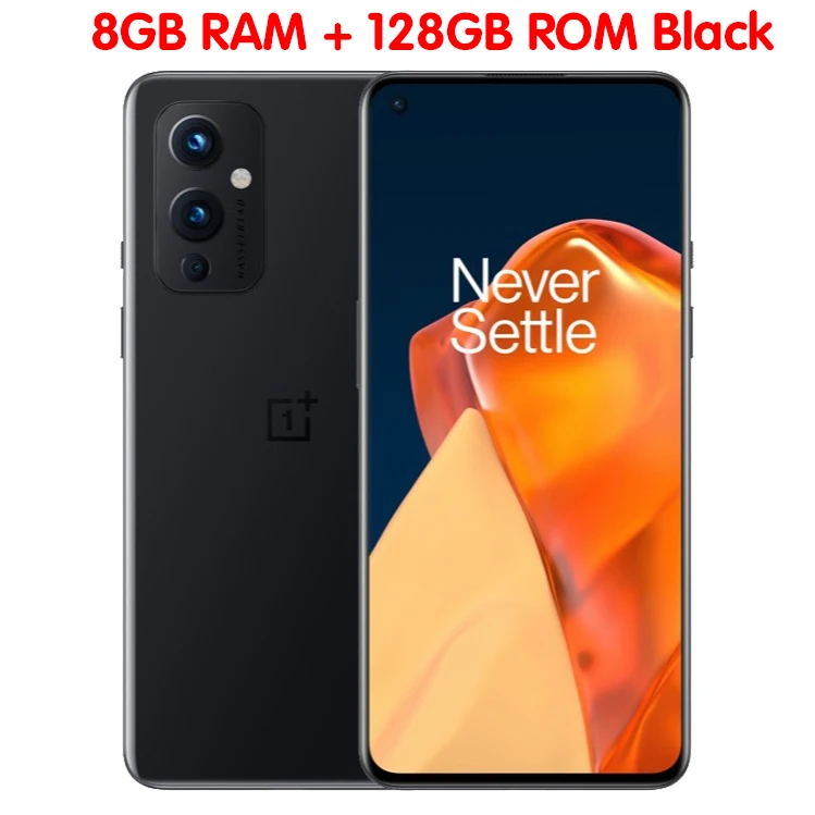 cellphones oneplus New Original Oneplus 9 5G Mobile Phone 6.55 Inch 8G RAM 128G ROM Snapdragon 888 Octa Core 50MP 65W Flash Charge IP68 Smartphone oneplus cell phone models OnePlus