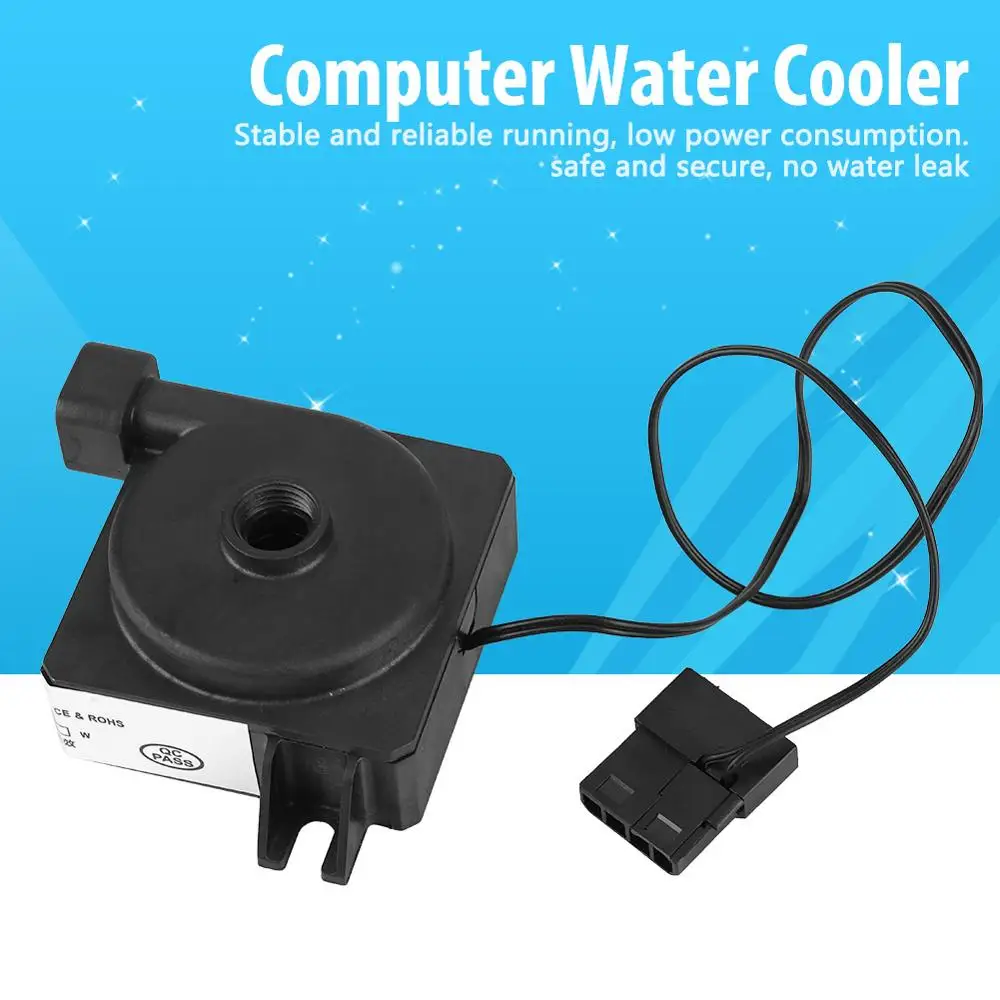 

12V Super Silent Water Cooling Cooler Mini Water Circulation Pump For PC Water Cooling System