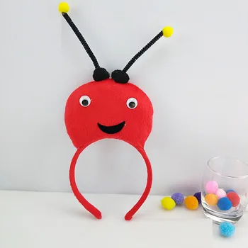 

Women Boy Girl Bee Ant Ladybird Headband Animal Cosplay Costume Head Wear Birthday Party Decor Halloween Carnival Christmas Gift