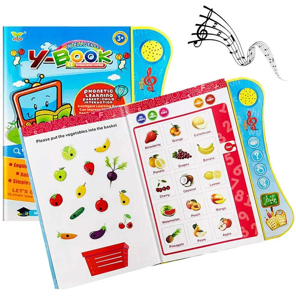 

Early Childhood Education Audio Learning Machine Learning Toys for Over 3Year Old Interactive Book Toddler Educational Toy