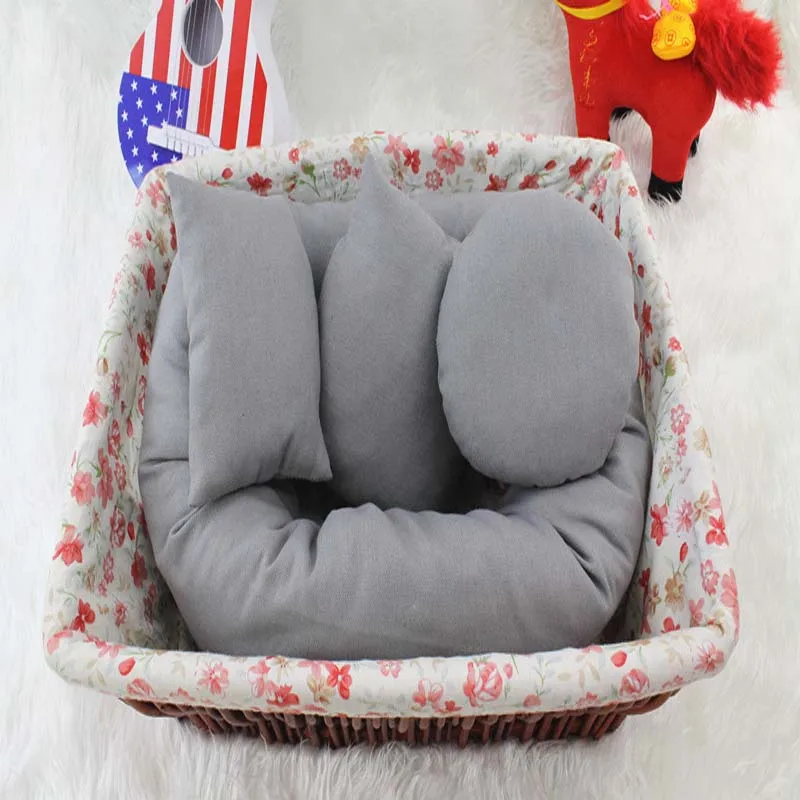 Детская фотография Реквизит Подушка новорожденный позирует мешок для зерен набор Подушка для младенца позиционер новорожденный реквизит подушка
