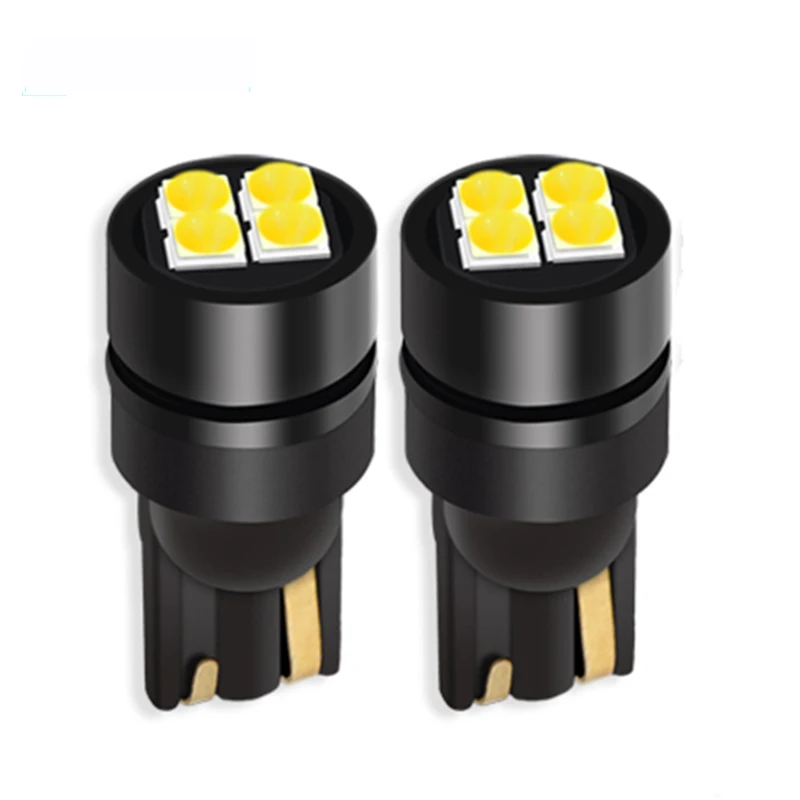 

2PCS New T10 W5W 2825 501 168 Super Bright 3535 LED Car Interior Reading Dome Lights Marker Lamps Auto Wedge License Plate Bulbs