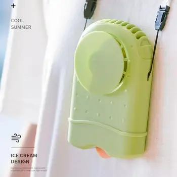 

Hanging Neck Handheld Fan Mini USB Portable Ultra-quiet Ultra Thin Small Fan Sport Student Outdoors Fan Summer Cooling Artifact