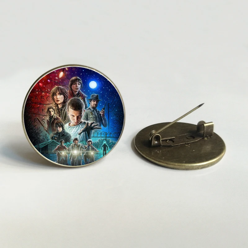 1 шт. очень странные дела брошь оригинальный или Аниме Стиль фотографии категории