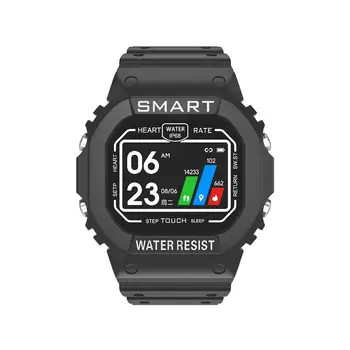 

Smart Watch Sports Watch Pedometer Phone Information Reminder Bracelet IP68 Waterproof Fitness 50X40X15.4 MM Smart Watch #N