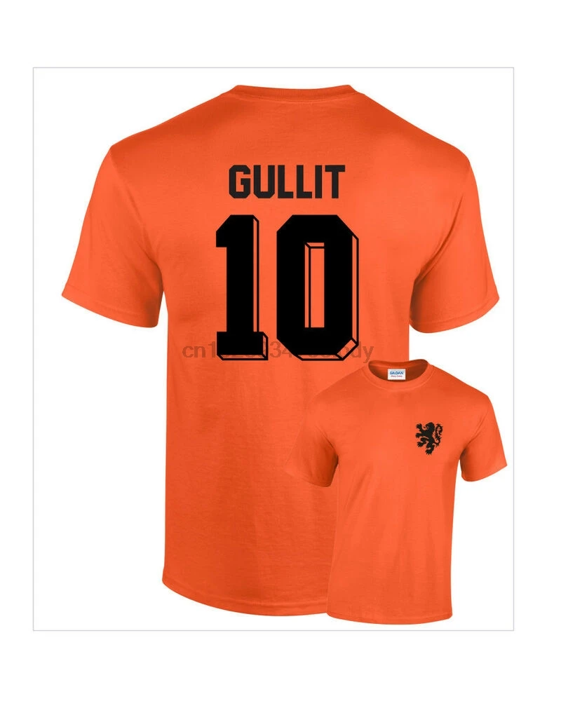 Camiseta de fútbol Retro Ruud Gullit 10 para hombre|Camisetas| - AliExpress