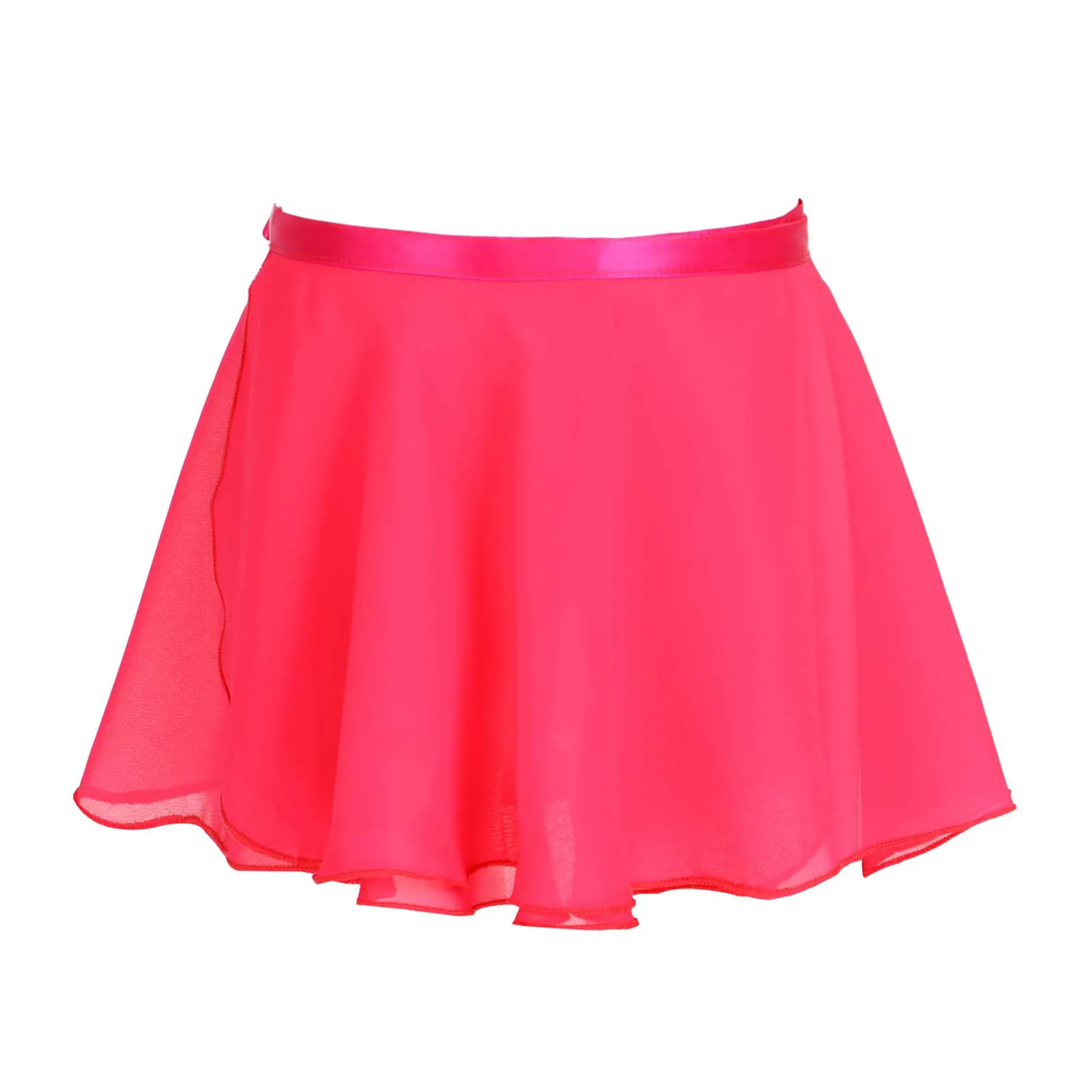 Falda de Ballet para niña, minifalda corta de gasa con cordón elástico para  bailar, 9 colores - AliExpress