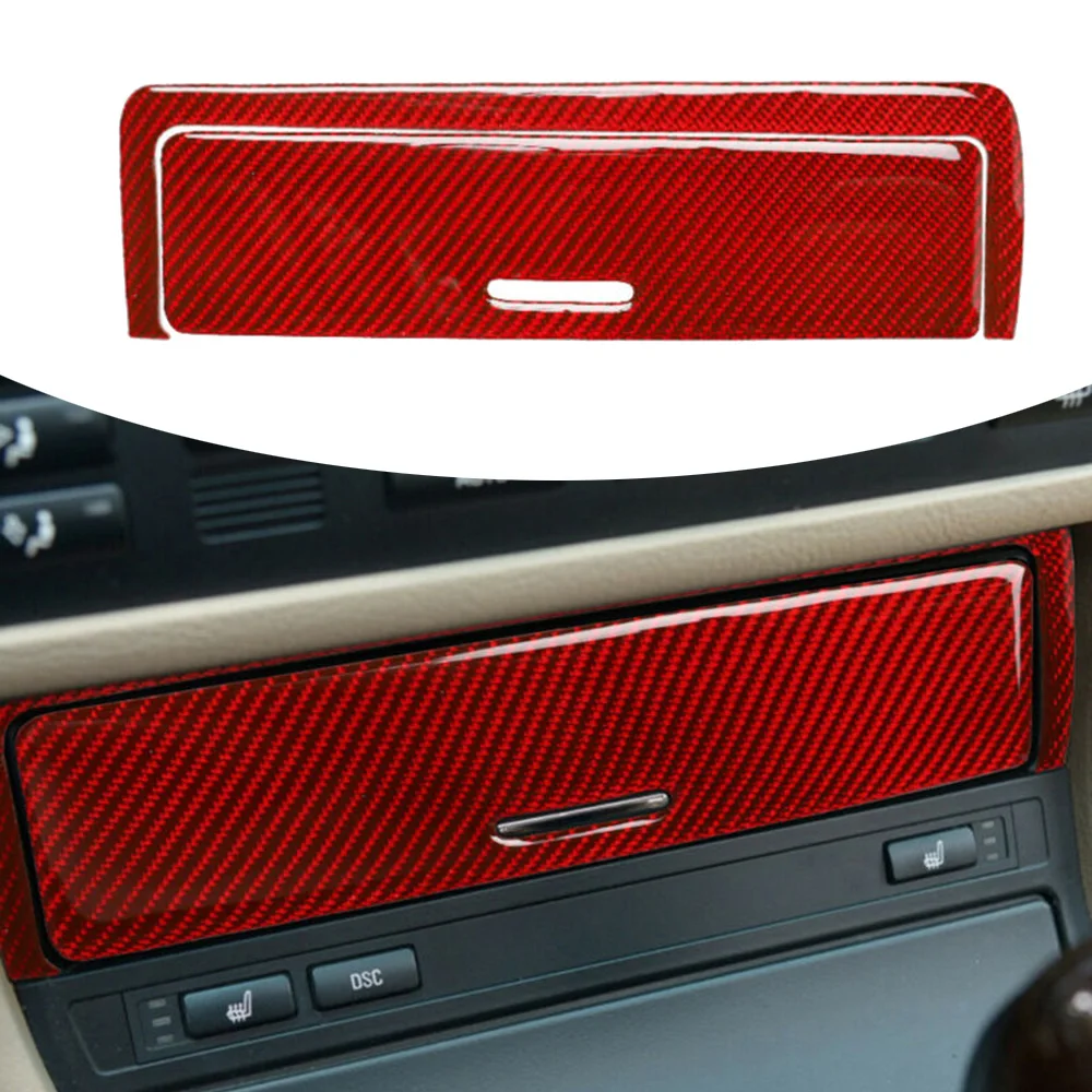 Автомобильный внутренний ящик для хранения из красного углеродного волокна