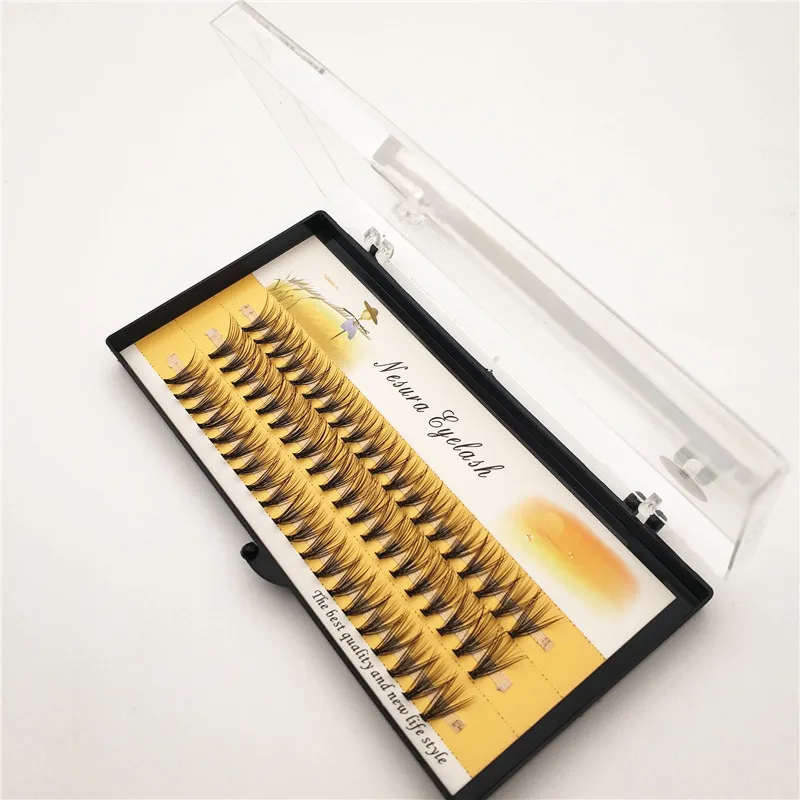 1 Case False Eyelashes Natural Fake False Long Curl Synthetic Hair Eye Lashes Professional Beauty Makeup 3