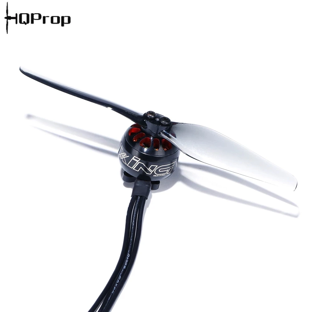 HQPROP T4X2.5 Grey 4025 2-Blade PC Propeller for RC FPV Racing Freestyle 4inch Toothpick Micro Long Range LR4 Drones Explorer thumbnail 5
