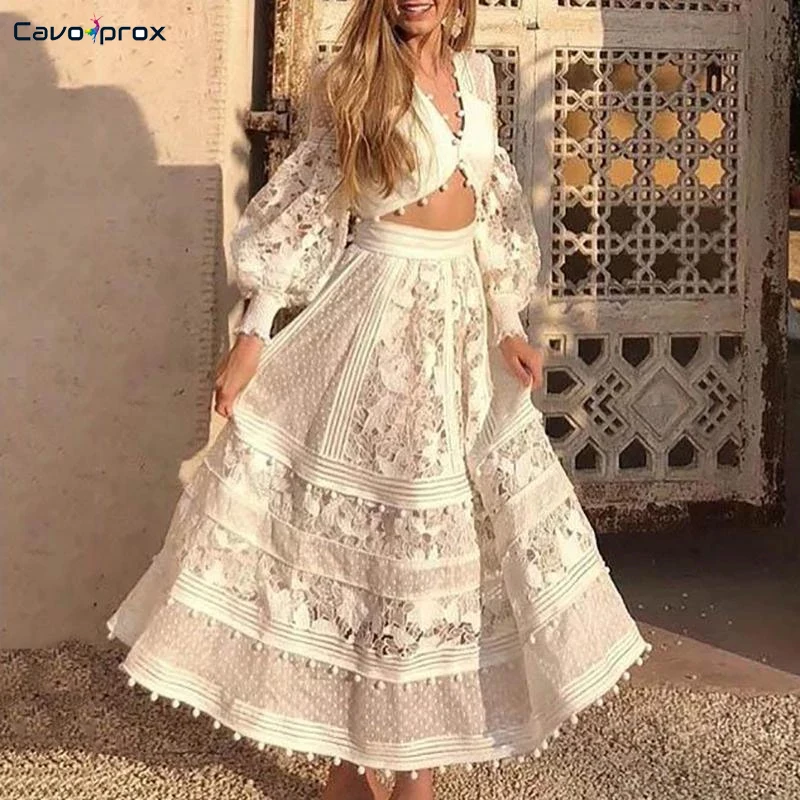 Women Two Piece Matching Sets Elegant Long Sleeve Plunge V Neck Short 