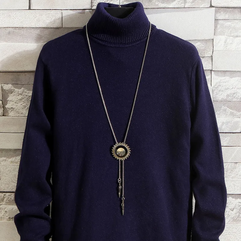 Autumn Turtleneck Sweater Men Warm Slim Fashion Solid Color Casual Knit Sweter Man Clothes Streetwear Long Sleeve Pullover Men Autumn Turtleneck Sweater Men Warm Slim Fashion Solid Color Casual Knit Sweter Man Clothes Streetwear Long Sleeve Pullover Men