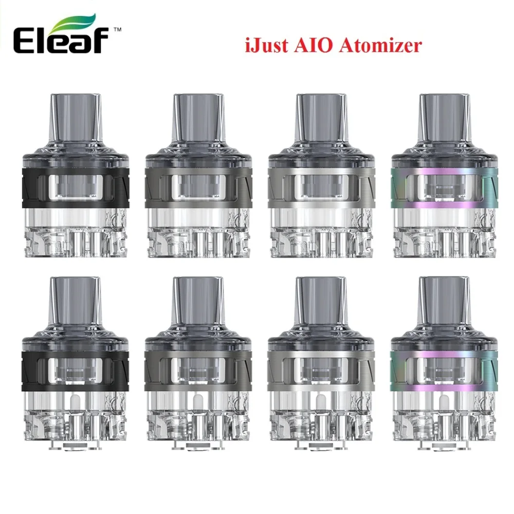 Оригинал Eleaf iJust атомайзер aio 2 мл бак 0.6ohm GT M Катушка и легко нажимная n-pull катушка