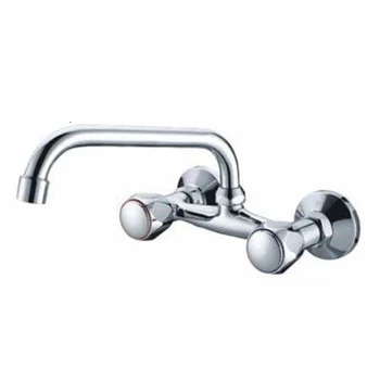

MONOBLOCK FREGADERA PARED (15 CM. ENTRE TOMAS) CAÑO ALTO EKO