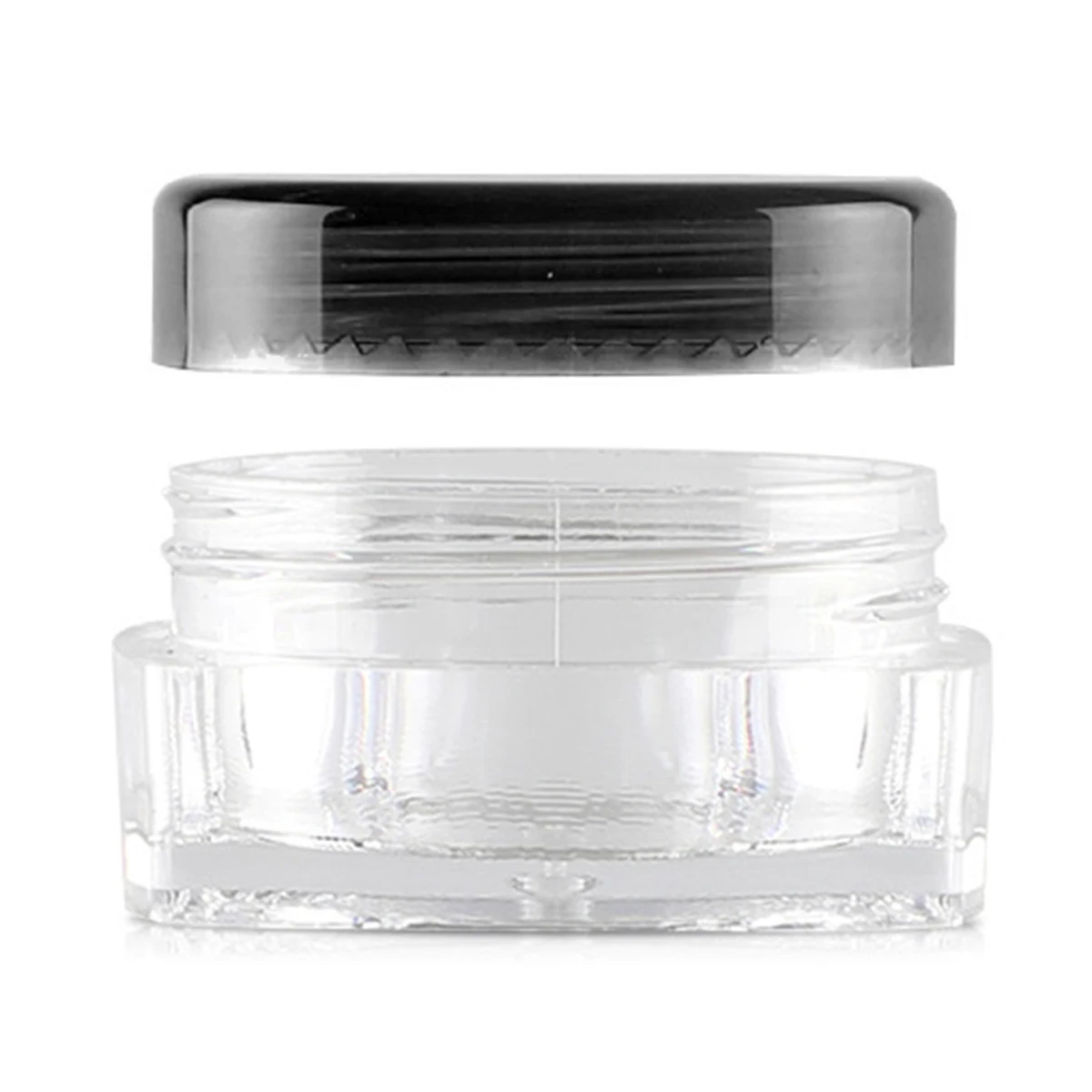 Прозрачная пластиковая коробка для кремов 12 шт. 5 мл хранения косметических бусин