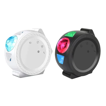 

VKTECH 6 Color Starry Sky Projector Lamp Children Bedroom Star LED Night Light USB Charging Projection Smart Lamp for Children