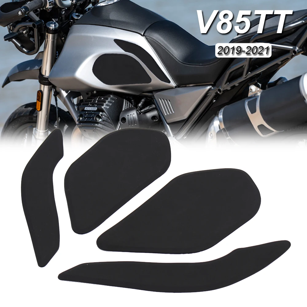 For Moto Guzzi V85TT V85 TT Motorcycle Non-slip Side Anti Fuel Tank Pad Stickers Waterproof Pad 2019 2020 2021