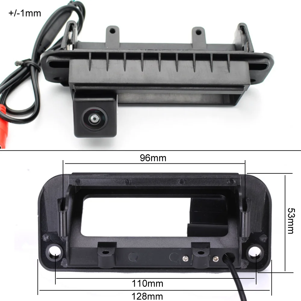 For Mercedes Benz C Class W204 C200 C180 C63 AMG Trunk Handle Car Rear View Camera reverse Backup Parking Camera Night Vision HD (1)