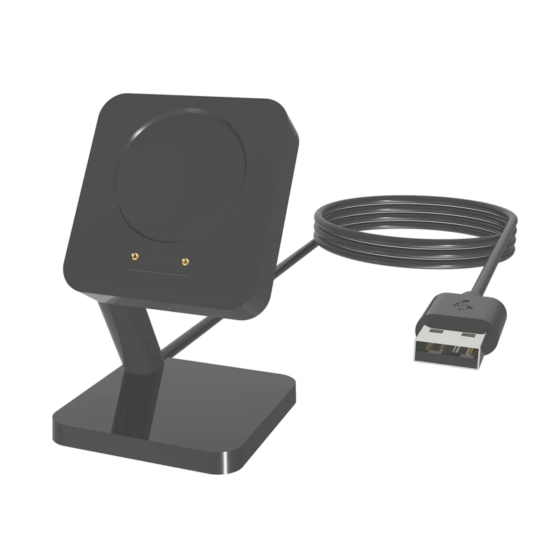 

H052 Compatible with OPPO Watch 2 42/46mm USB Charging Cradle Cable Bracket Smart Watch Station Charger Stand Charging Holder