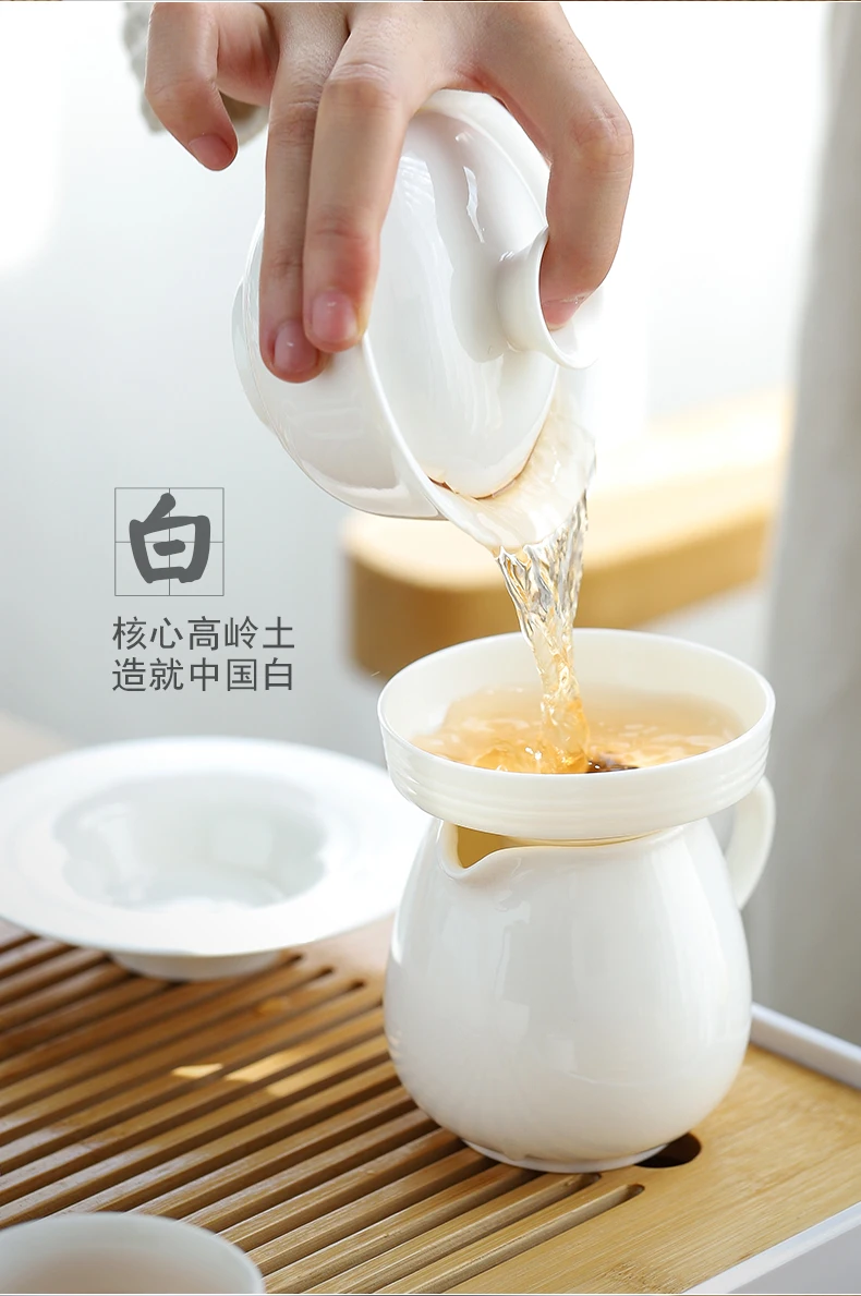 Китайский портативный чайный сервиз, дорожный, gaiwan juego de te, японский, украшение дома, аксессуары, посуда, кунг-фу Те Чино, чашка, церемония