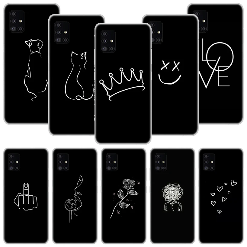 Чехол для Samsung Galaxy A12 A22 A32 A42 A52 A72 A51 A71 5G A41 A31 A21 A02S M12 M21 M31 M30S | Мобильные телефоны и
