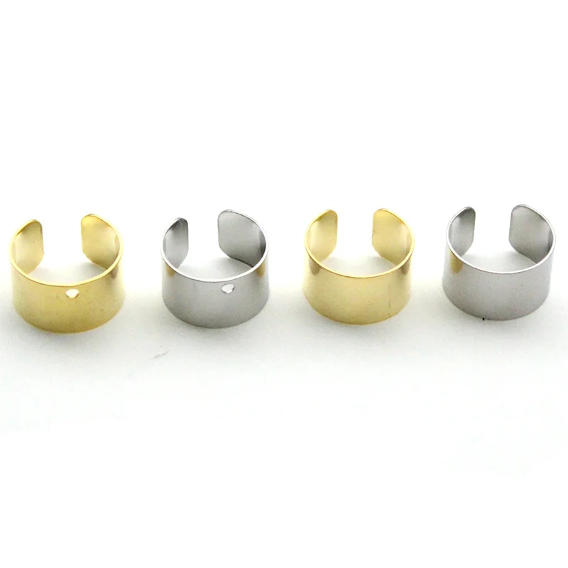Stainless Steel Earring Hooks Findings Ear Clips Earring Cuff Wrap