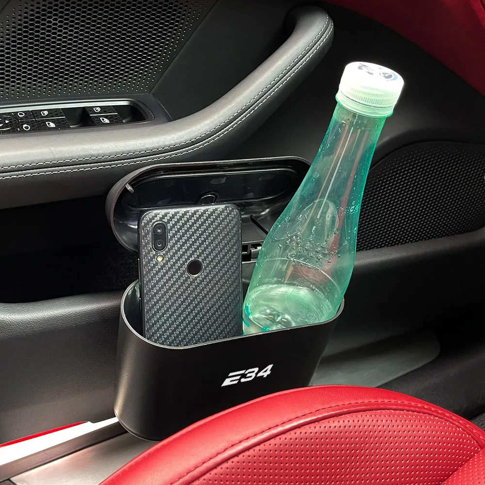 휴대용 자동차 쓰레기통 걸이식 쓰레기 정리정돈, BMW E46 E90 E60 E39 E36 E92 E87 E70 E91 E53 E30 E34 E28 E61 E62 E93