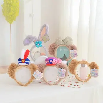 

35th Anniversary Drum Team Bear Headband cartoon figure cute Headdress Garden party gifts for woman Photographic tools Selfie