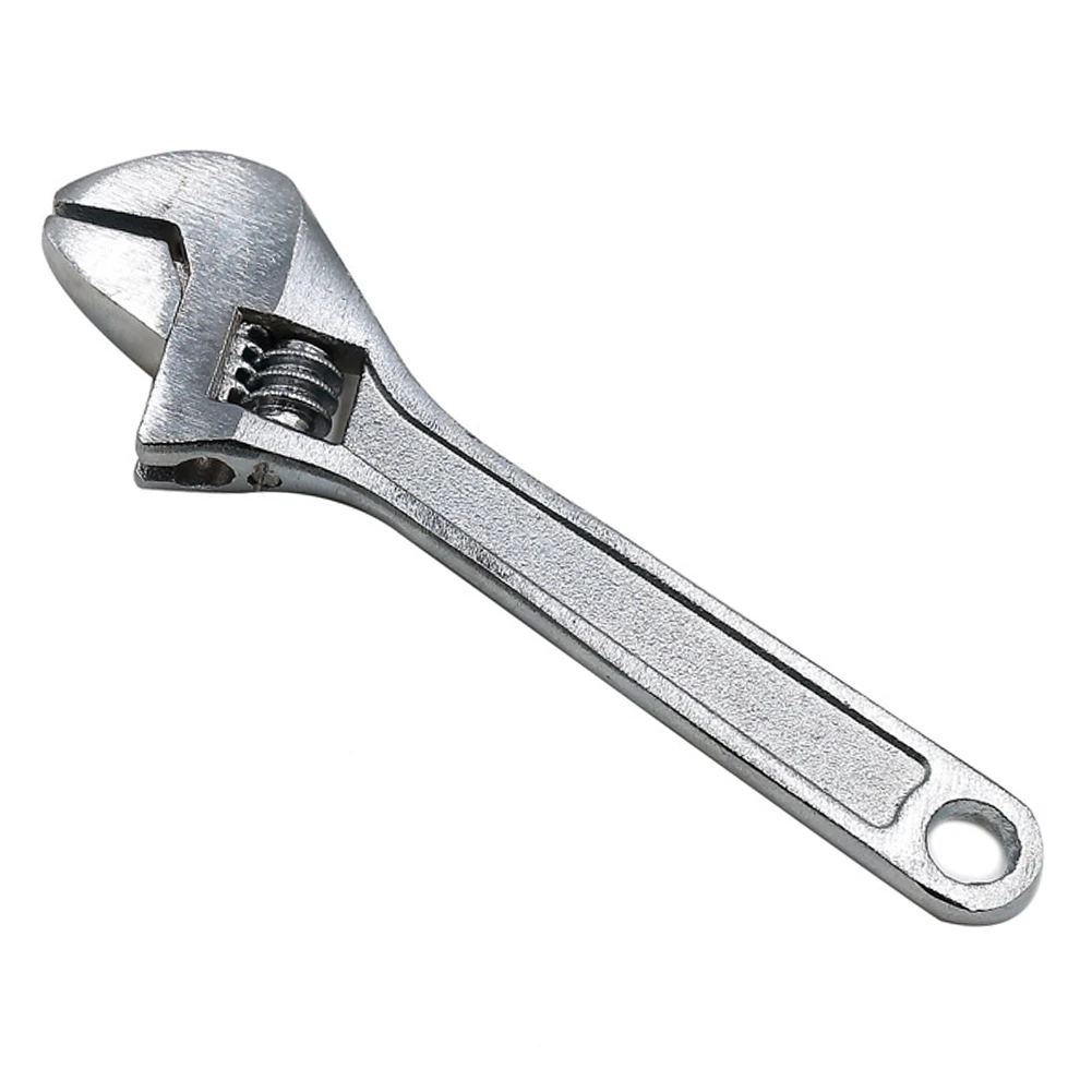 LAMEZIA 1pc 2.5/4 Inch Carbon Steel Multifunction Mini Activity Wrench Portable Hand Tool Universal Adjustable Spanner