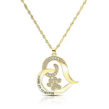 

2020 Newest fashion Heart-shaped Necklace pendant woman accessories personality Gold and clavicle Chain Party jewelry