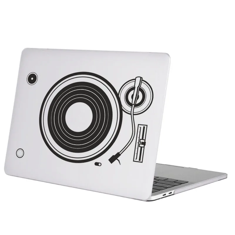 Pegatina Retro Para reproductor de DJ, vinilo de piel para portátil, para Macbook Pro 16 \