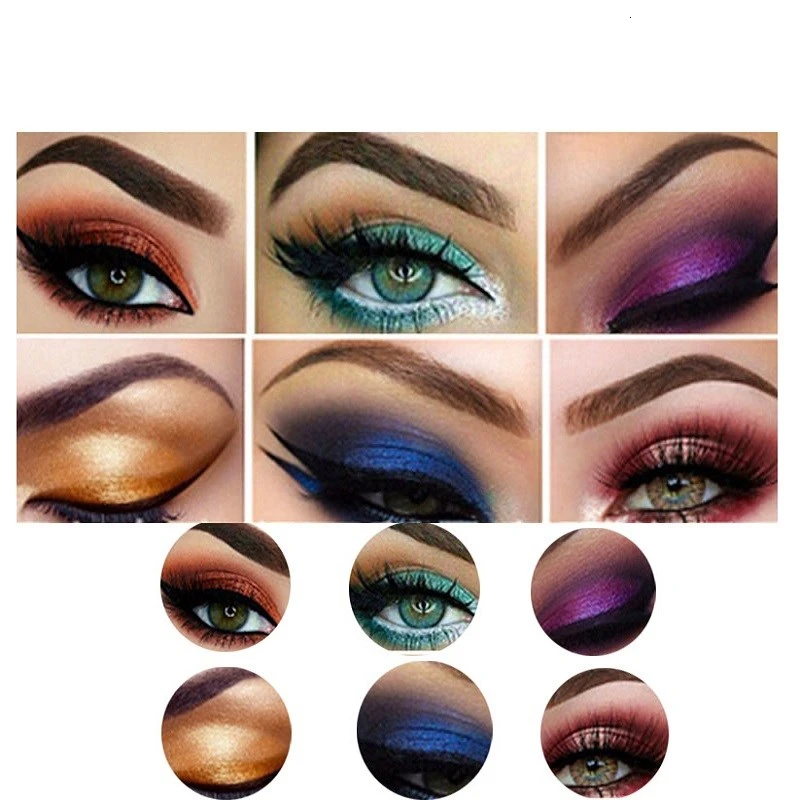 

6Pcs/bag Bling Colour Pearl Light Eyeshadow Pen High Glitter Eyeshadow Pencil Waterproof Makeup Pallete Eye Shadow