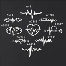 20 шт. античный серебряный сердцебиение сердца шармы соединитель "электрокардиограмма" Поиск браслеты с орнаментами ювелирные изделия оптом