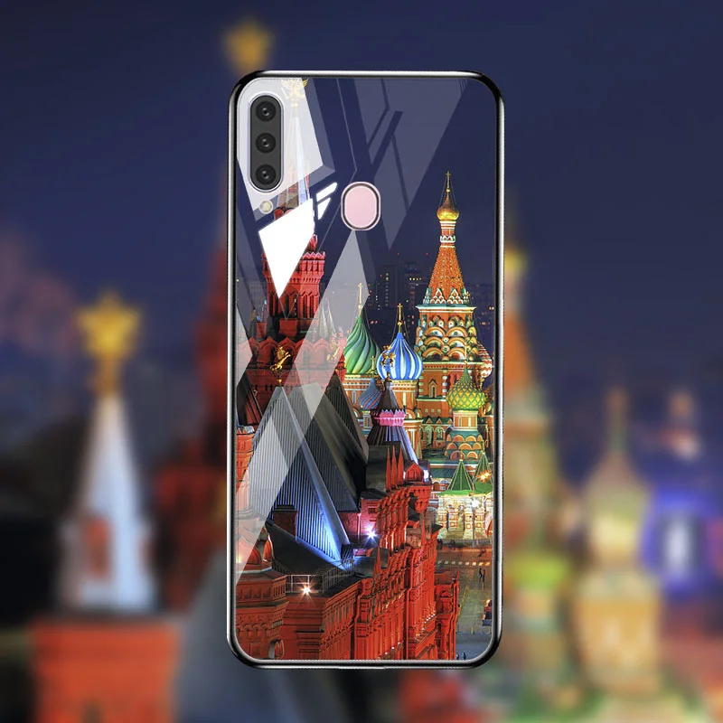 3D DIY чехол из закаленного стекла для samsung Galaxy M30S чехол Coque для samsung A50 A70 A40 A10S A20S A30S A50S чехол Funda Bumper - Цвет: M050