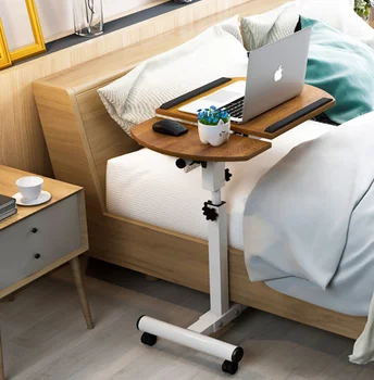 

Notebook Desktop Stand Table Learning Desk Folding Laptop Table Adjustable Table Lifting Mobile Computer Desk Bedside Sofa Bed