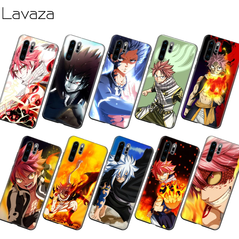 Чехол Lavaza Fairy Tail Gajeel для Honor Mate 30 Nova 4E 5T V20 9X P20 Y9 5i P Smart Z Prime Plus Lite Pro | Мобильные
