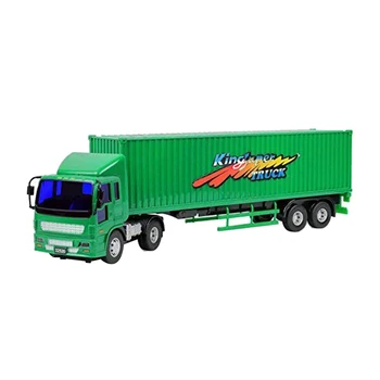 

Friction Power Transport Truck, Child Transport Container Truck Toy, Truck Child Toy Car, Green