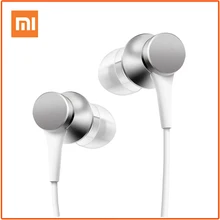 Оригинальные наушники xiaomi, наушники-вкладыши, поршневые, свежая версия, яркие наушники с микрофоном для смартфонов xiaomi samsung