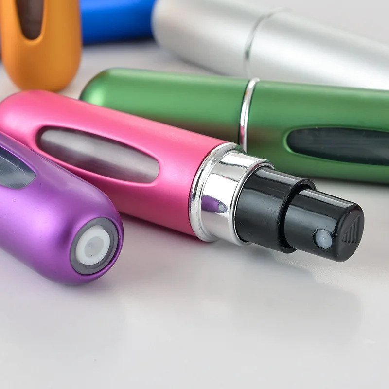5/10/20/pcs 5ml Refillable Perfume Bottle Spray Atomizer For Travel