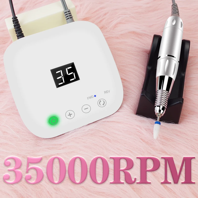 New Design 35000RPM Electric Nail Drill Machine Acrylic Gel Polish E