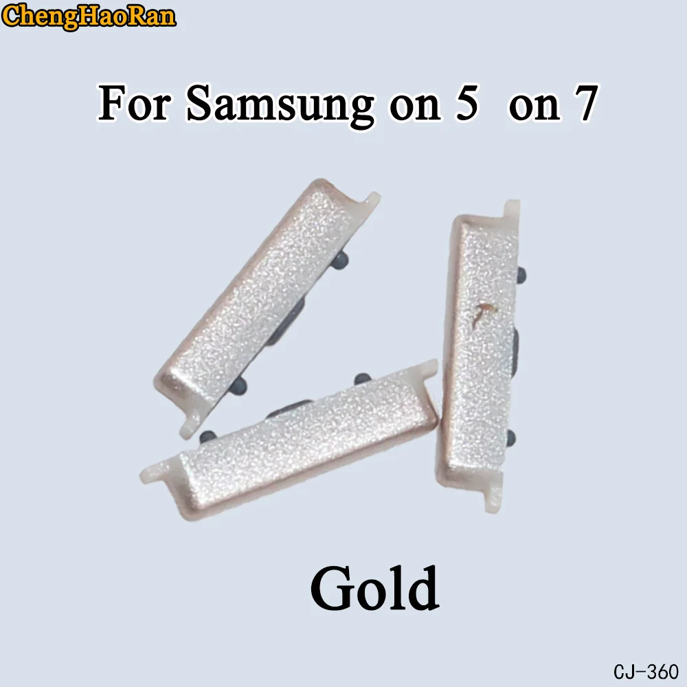 ChengHaoRan 1 комплект для Samsung Galaxy J3 J5 J7() на 5 на 7 Телефонов Корпус рамка кнопка регулировки громкости боковой ключ