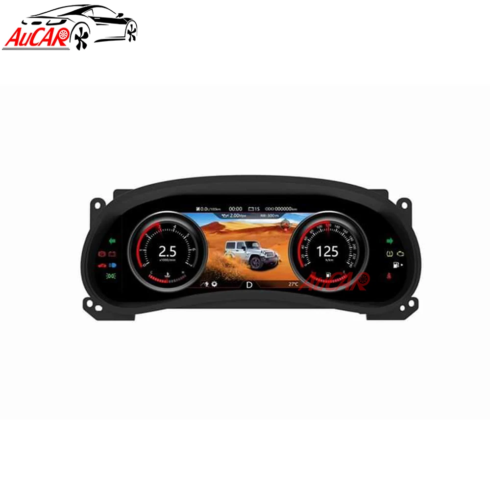 Aucar Android instrument for Jeep wrangler instrument panel 2011-2017 car gps navigation multimedia Stereo