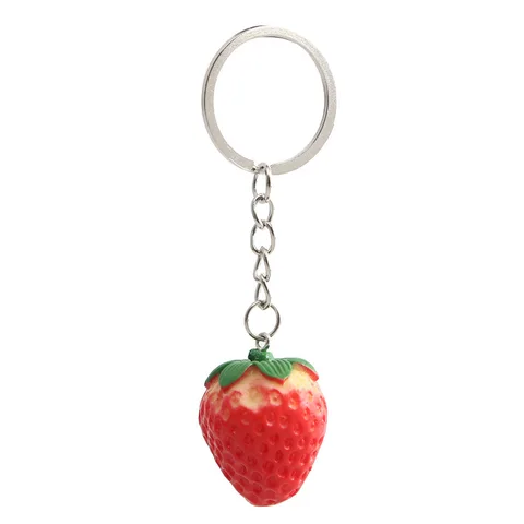 sweet potato lemon strawberry keychain Woman Men Kids Key Ring Gifts Accessories Shoes Key Chain