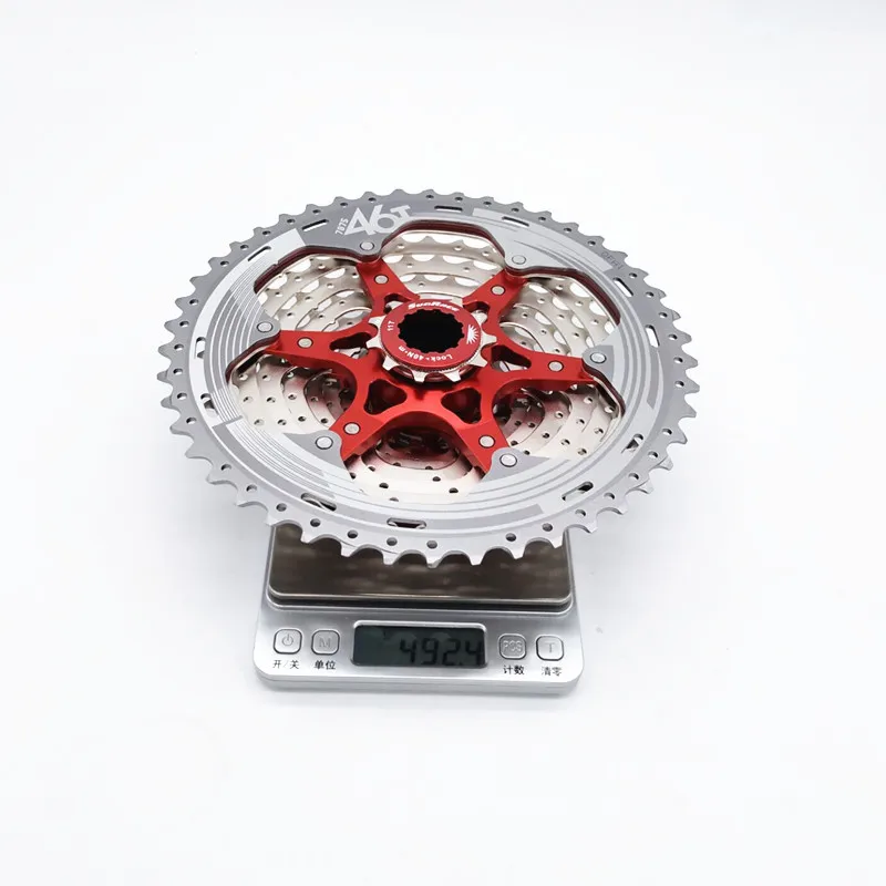 SunRace 11 Скорость CSMX8 CSMS8 11-46T велосипедная обгонная муфта широкого соотношения горный велосипед кассета MTB маховик - Цвет: silver CSMX8